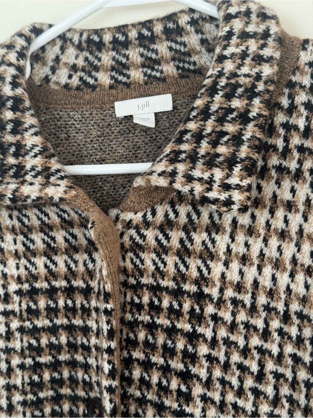 J. Jill Cozy Autumn Plaid Shacket - Picture 4 of 8